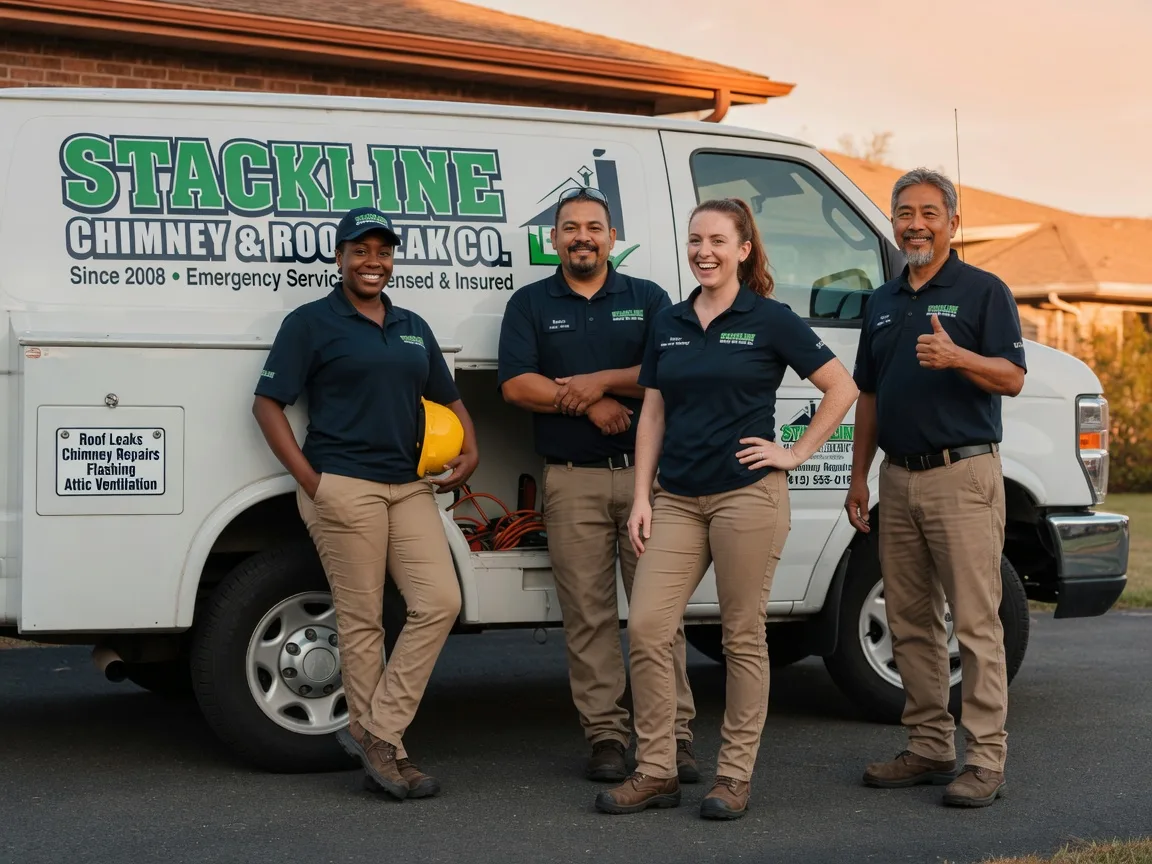 Chimney flashing repair company in Cammal, PA
